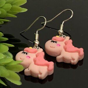 Unicorn Earring, Unicorn Jewelry, Gift Idea, Silly Earring, Cute Earring, Fun